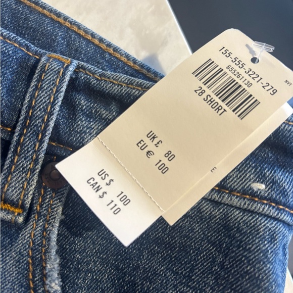 Ultra High Rise Ankle Straight Jean - Picture 4 of 5